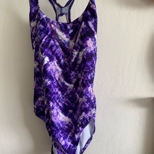 purple speedo one piece 💕